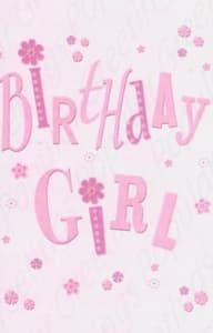 Pkt #9-416-Juvenile Girl Birthday