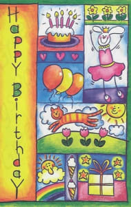 Pkt #9-420-Juvenile Girl Birthday