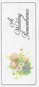 Pkt #9-475-Wedding Money Holder