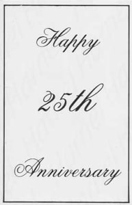 Pkt #9-671-25th Anniversary