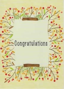 Pkt #9-836-Congratulations