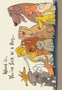 Pkt #9-932-Humor Get Well