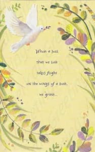 American Greetings Sympathy Greeting Card