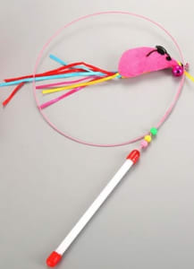 4123-Interactive Teaser Wand Cat Toy