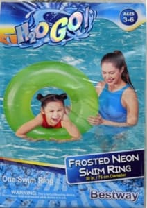 R15 B14-36024E Frosted Neon Swim Ring