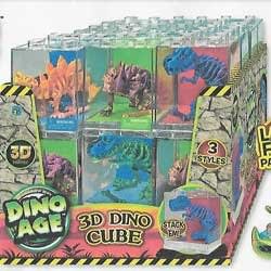 1784A-3D Dino Cube 24/PDQ