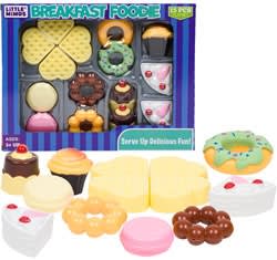 76578-15 Piece Breakfast Foodie Playset
