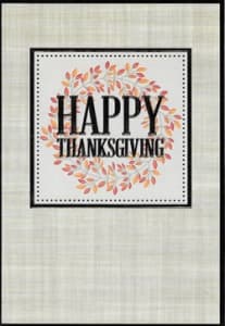 15 Pack Everyday Program Thanksgiving Cards