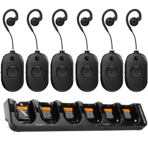 Motorola RDV5100 Two Way Radio 6 Pack Bundle