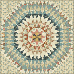 HOLIDAY STAR Quilt Pattern-FARMERS DAUGHTER- by Edyta Sitar of Laundry Basket Quilts