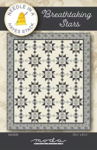 BREATHTAKING BLUES:   Breathtaking Stars Quilt Kit (Top)