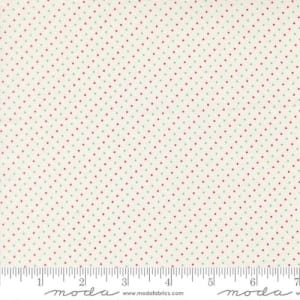 MERRILY ON HIGH   Festive Dots Snow White 43216 11  by Sweetfire Road  MODA Fabrics