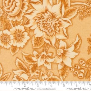 MISS MOLLIE:  Floral Abundance Cheddar 47560 13 by Betsy Chutchian for Moda