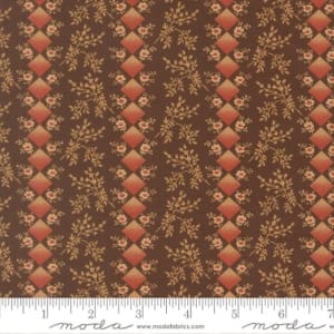 MISS MOLLIE:   Mountain Trail Dark Chocolate 47563 13 by Betsy Chutchian for Moda