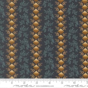 MISS MOLLIE:   Mountain Trail Indigo 47563 15 by Betsy Chutchian for Moda