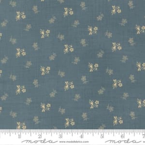 MISS MOLLIE: Mollie's Dress Weathered Cadet Blue 47564 18 by Betsy Chutchian for Moda