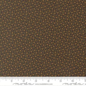 MISS MOLLIE:   Creek Bottom Black 47568 18   by Betsy Chutchian for Moda
