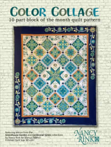 COLLAGE Quilt Pattern from Nancy Rink Designs