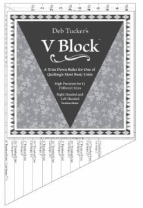 Studio 180 V Block Ruler by Deb Tucker