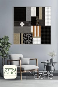 NORDIC ECHO Quilt Pattern by Zen Chic