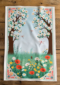 Tea Towel Spring Meadow