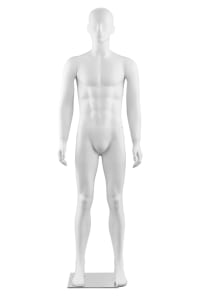 Male Egghead Full-Body Mannequin | PA Collection