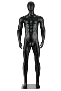 Muscular Male Egghead Full-Body Mannequin | PM Collection | Zing Display