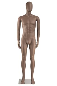Male Egghead Full-Body Mannequin | PM Collection | Zing Display