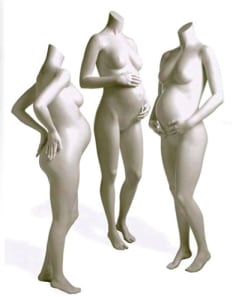 Custom Maternity Mannequins | Made to Order Female Display Forms - Zing Display
