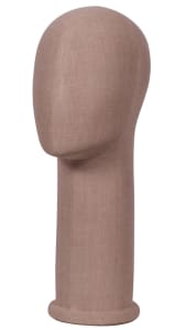 18" Fabric Covered Male Egghead Head Form