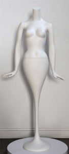 premium mermaid female mannequin flared hands fashion display form zing display