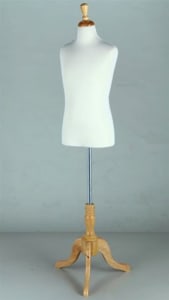 children's body form size 11-12 with maple wood base and neck block