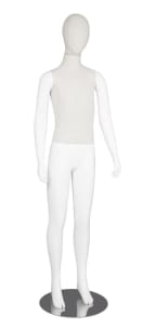 Linen Mixed Fabric Teenage Mannequin Hands on Hips