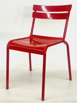 Outdoor Aluminum Polished Restaurant Cafe Chairs â€“ Commercial All-Weather Seating