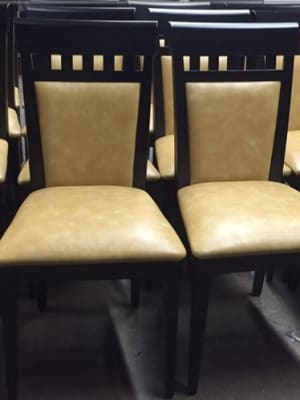 Ritz: Modern Upholstered Wood Dining Chairs