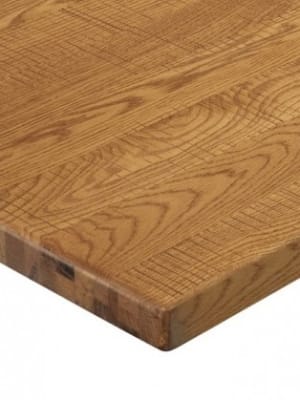 Rustic Oak Plank Distressed Wood  Plank Tabletop