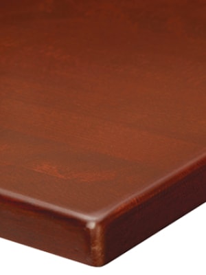 Plank Wood Mahogany Restaurant Tabletops