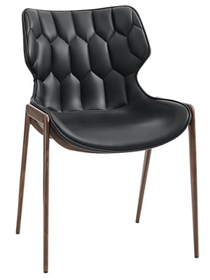 Black Tuft Upholstered Chair