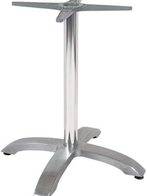 Silver Outdoor Aluminum Restaurant Base