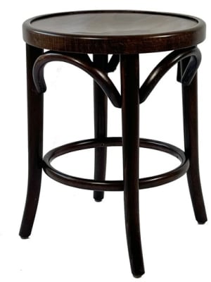 Counter Backless CHAIR Bent Wood Bar Stool | Commercial Restaurant Seating