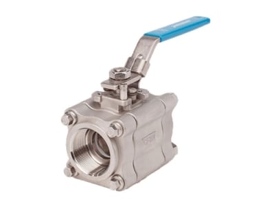 3/4" Hastelloy C Ball Valve & Stem, CBV-HC-3-4NPT