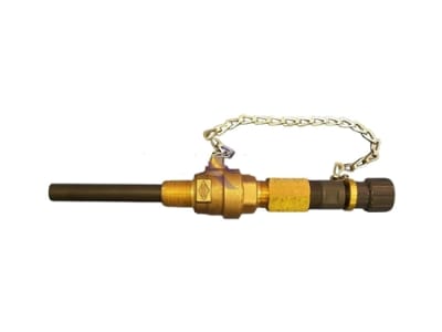 3/4" Corporation Stop Assembly | CPVC | Mueller Threads | CS-075M-CPVC