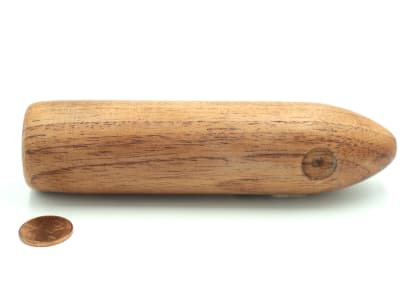 5.5" inch wide body FlapTail blank with eye sockets, belly and through hole