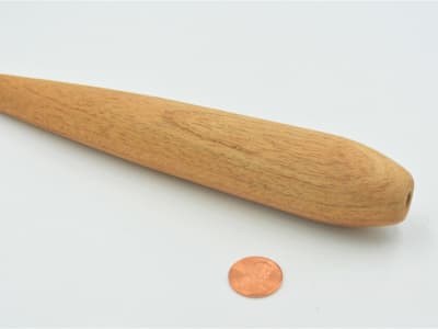 Slim Profile 7.50" Musky Lure Wood Body (Red Cedar)