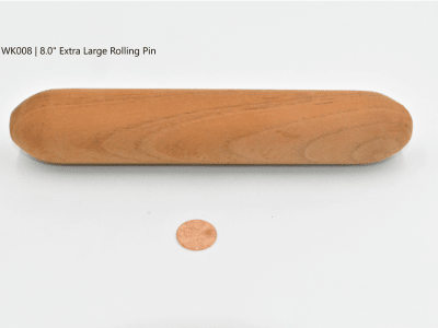 Large 8.0" Rolling Pin Style Musky Lure