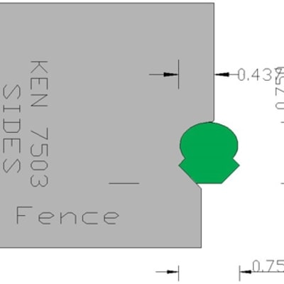 Pencil Mould  KEN 7503