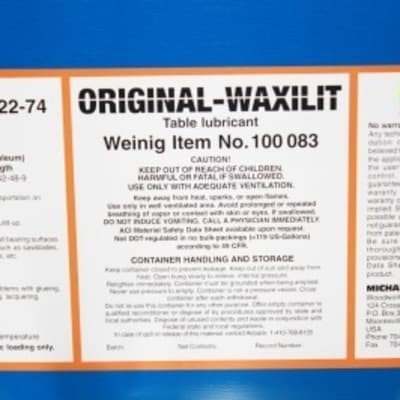 Waxilit Table Lube - 5KG (1.6 Gallon)