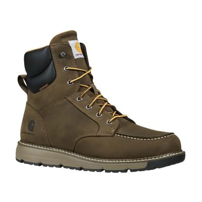 Carhartt Millbrook 6 Inch Nano Composite Toe Waterproof Wedge Leather Work Boot FM6423-M