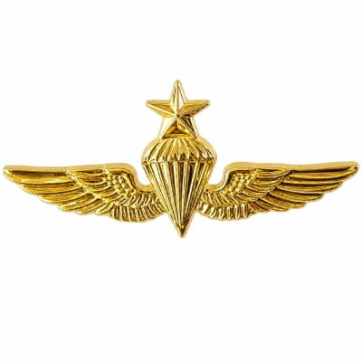 USN - USMC Senior Parachutist Badge Insignia P16320