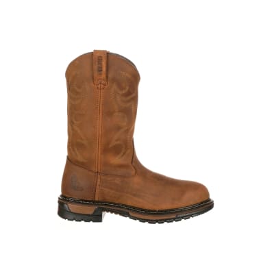 Rocky Original Ride Branson Roper 10 Inch Round Toe Waterproof Western Boot FQ0002733